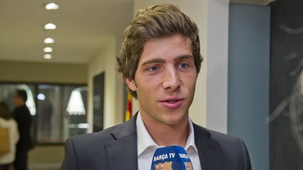 Sergi Roberto: "És un somni fet realitat"
