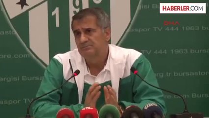 Bursaspor Teknik Direktörü Güneş3 Maçta 3 Puan Bize Yakışmıyor