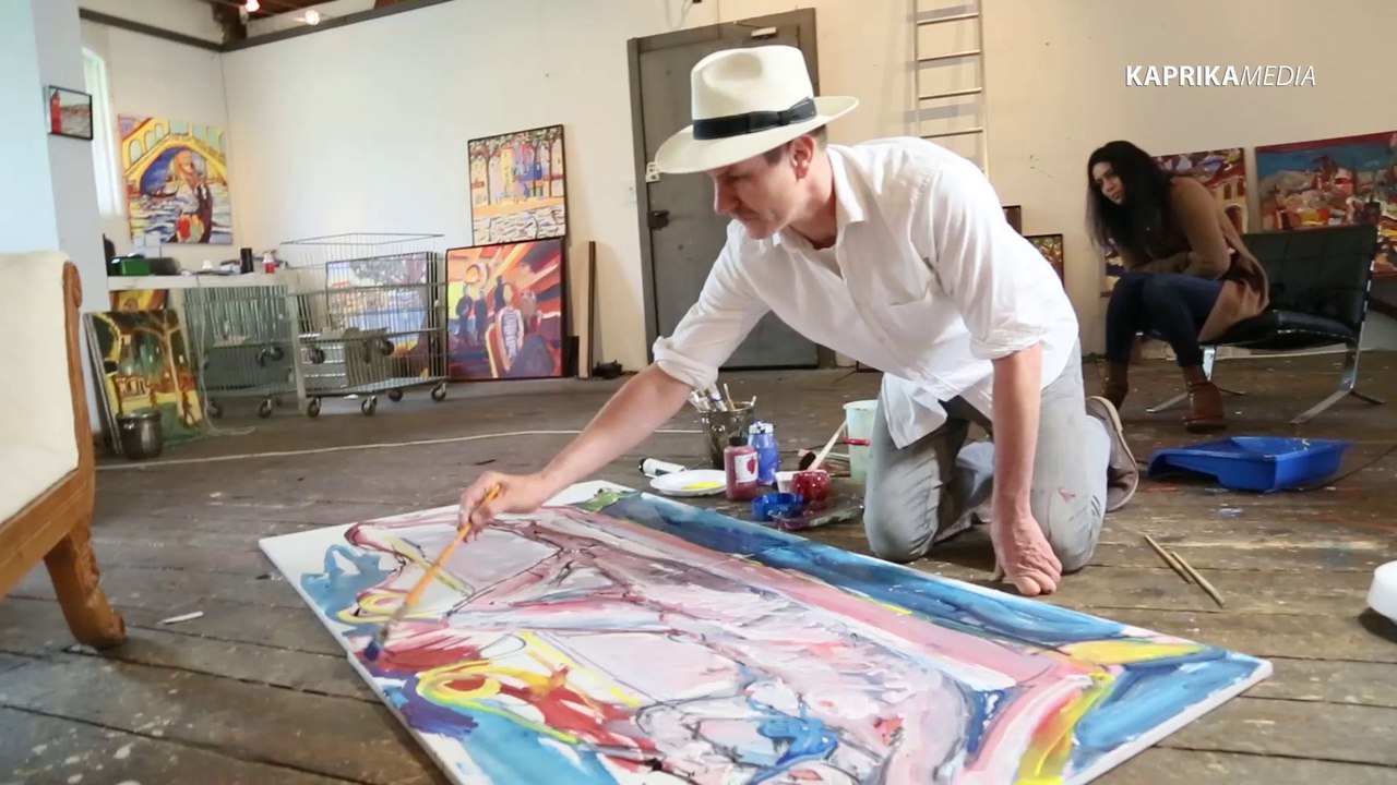 Художник из Швейцарии BERND ALDER I Kaprika MEDIA