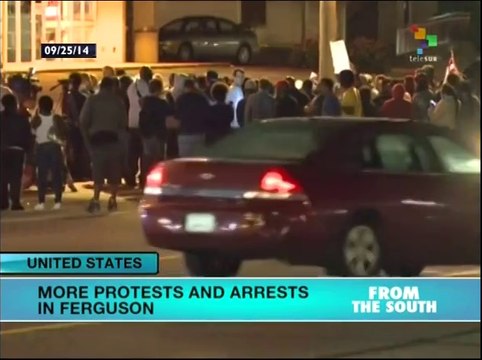 Renewed protests flare in Ferguson, Miccouri