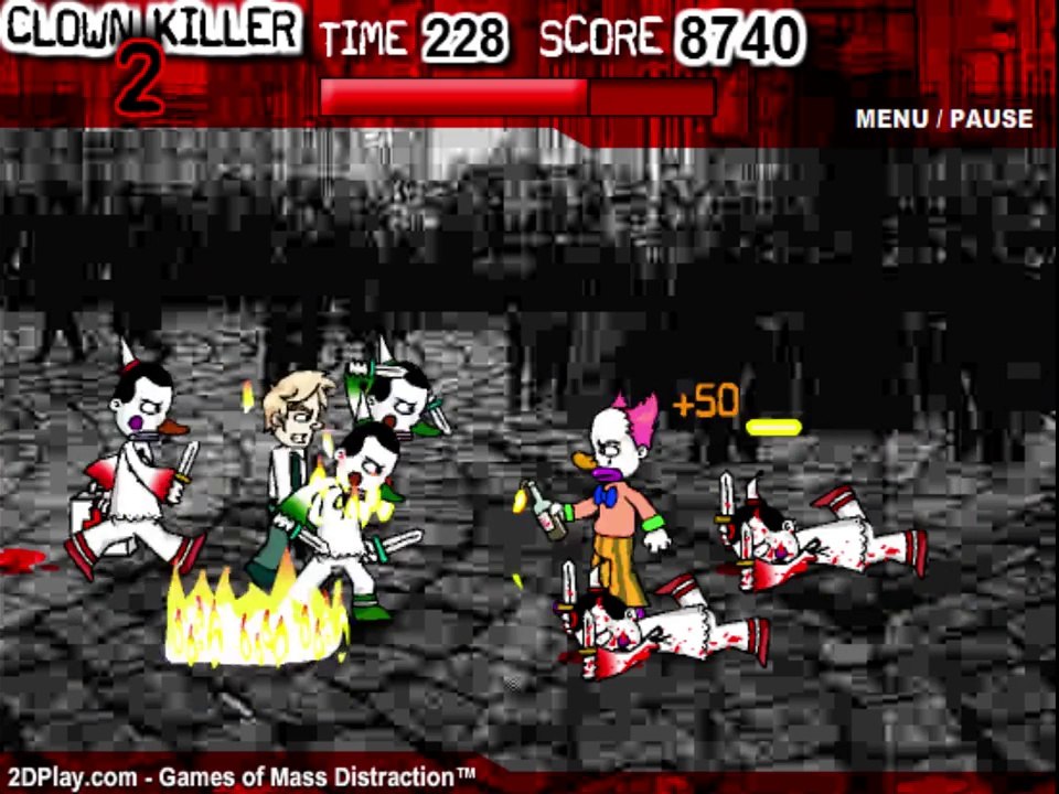 Clown Killer 2 Story Mode Let's Play / PlayThrough / WalkThrough Part #2