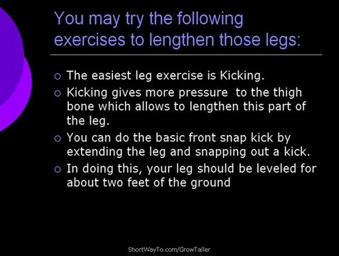 Growing Taller Exercises to Increase Your Height Naturally - Leg Lengthening1