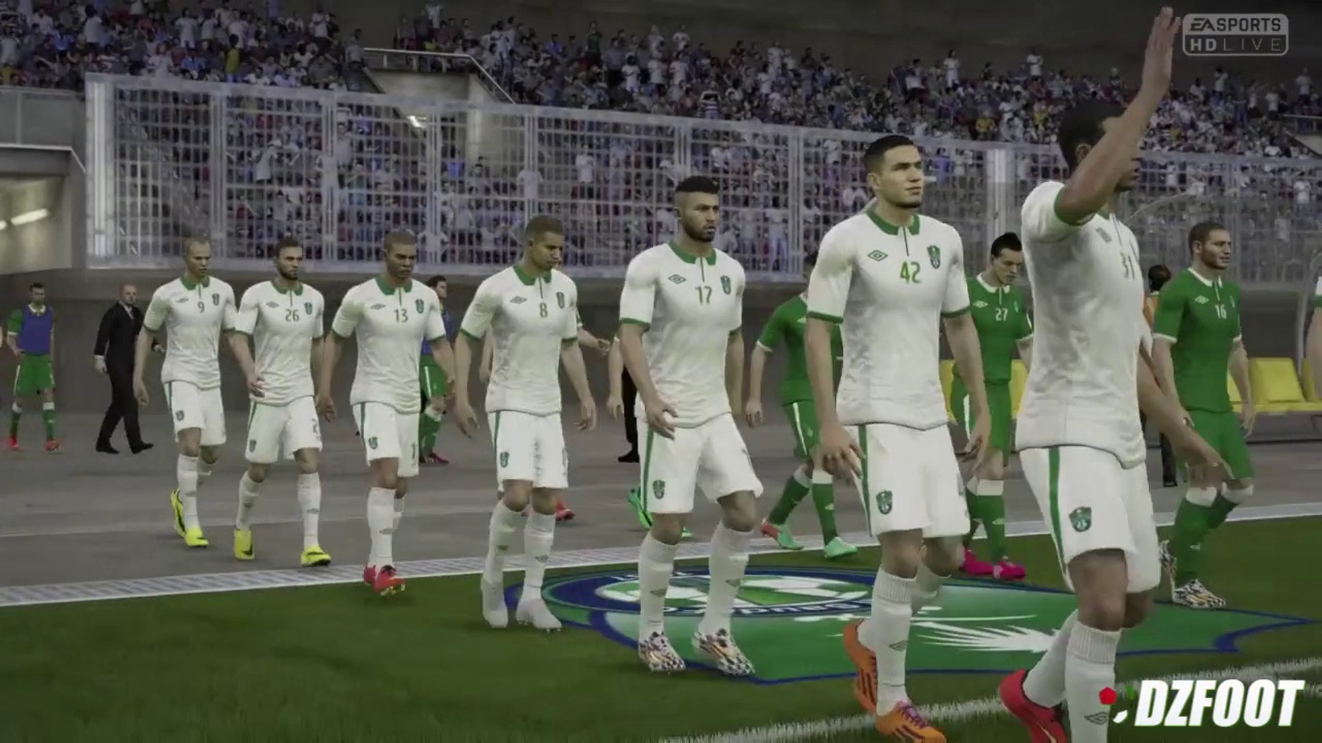 L'équipe d'Algérie et ses joueurs de force dans FIFA 15 ! - Vidéo  Dailymotion