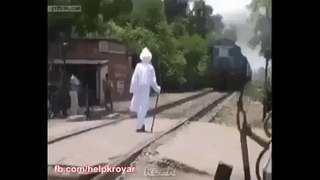 Funny Video Front Of Train