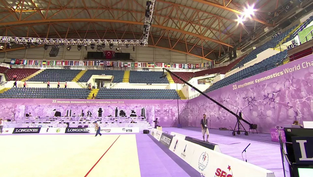 33 FIG RHYTMIC GYMNASTICS WORLD CHAMPIONSHIP IZMIR