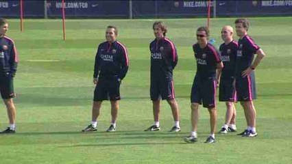 Luis Enrique espera que el Barcelona vuelva a ver portería frente al Granada