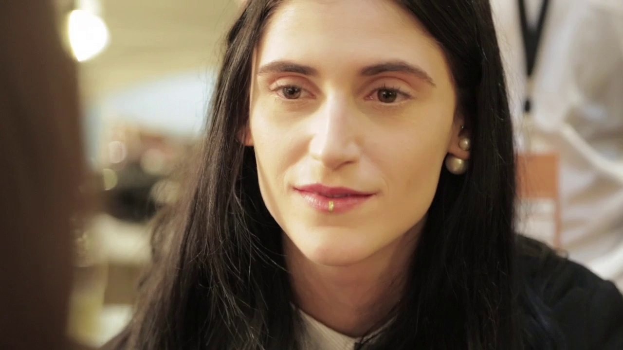 Le make-up du défilé Dries Van Noten par Peter Philips