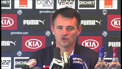 J8.FCGB/SRFC - W.Sagnol : " trouver plus de cohérence ".