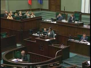 Poseł Małgorzata Sadurska - Wystąpienie z dnia 24 wrze�nia 2014 roku.