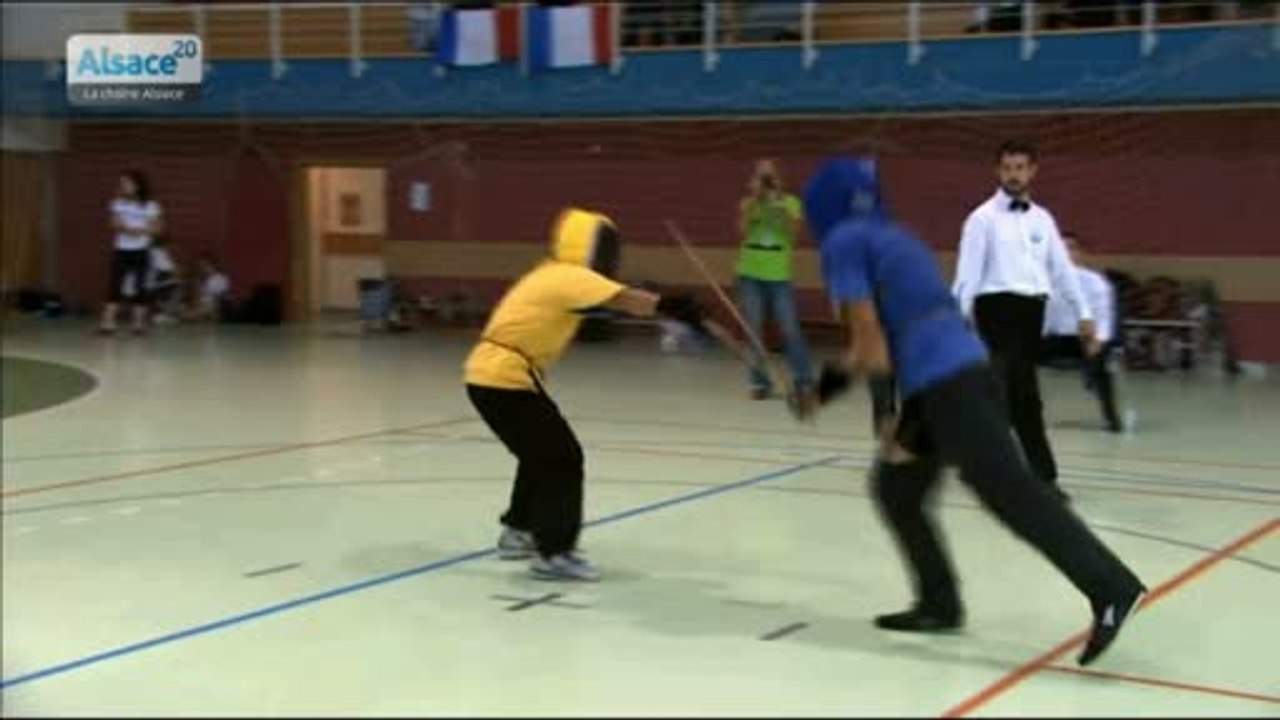 Benjamin Latt, champion du monde de canne de combat