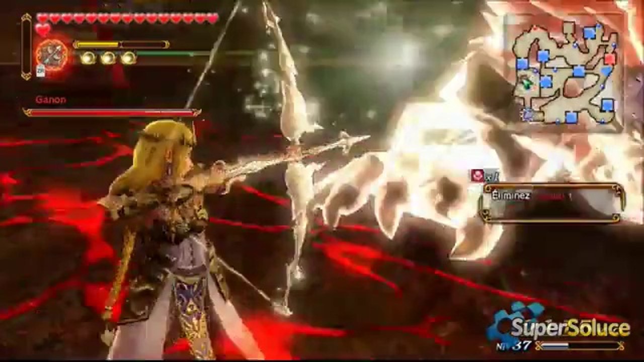 Soluce Hyrule Warriors - Mission 18 - Boss Ganondorf