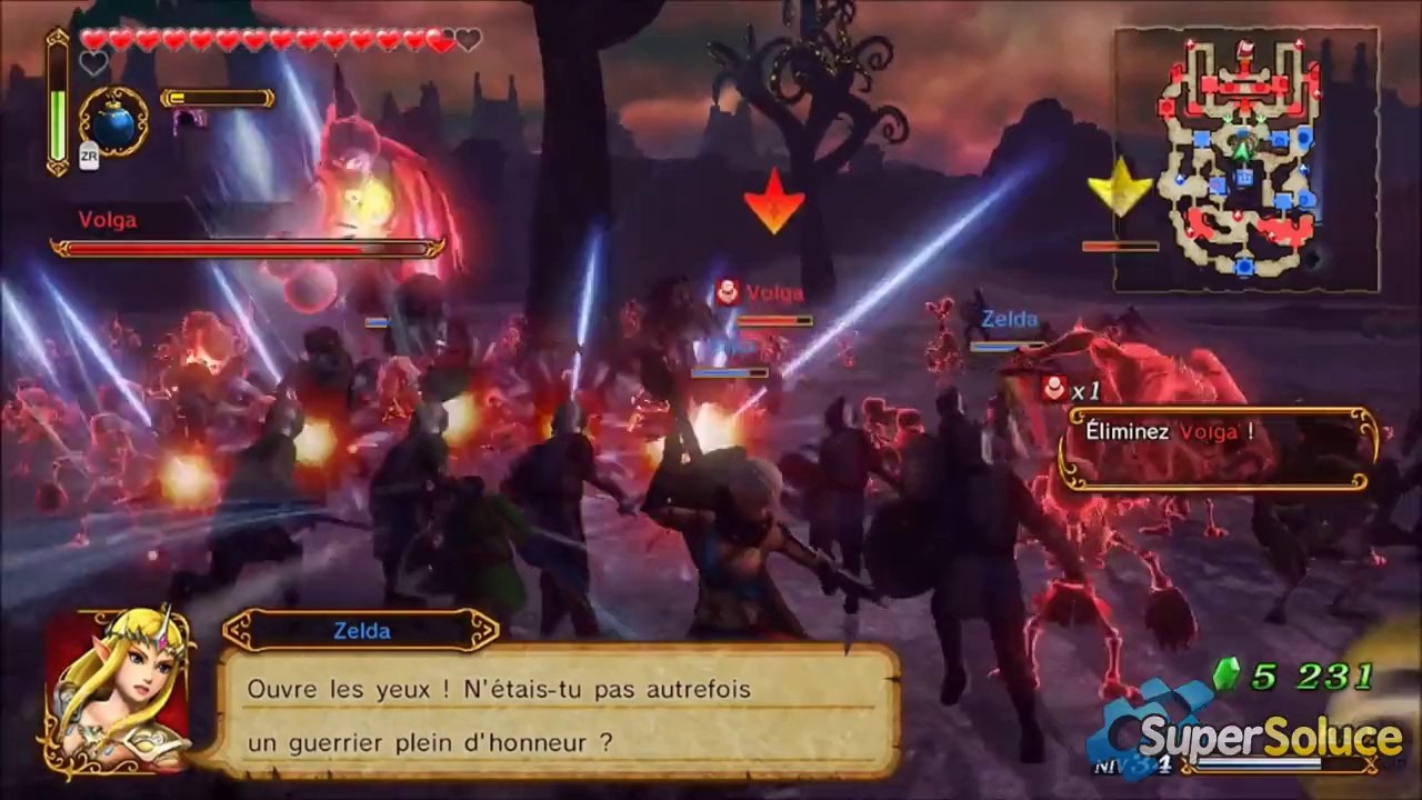 Soluce Hyrule Warriors - Mission 13 - Boss Volga