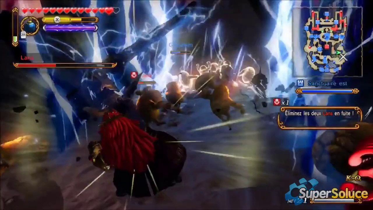 Soluce Hyrule Warriors - Mission 15 - Boss Lana