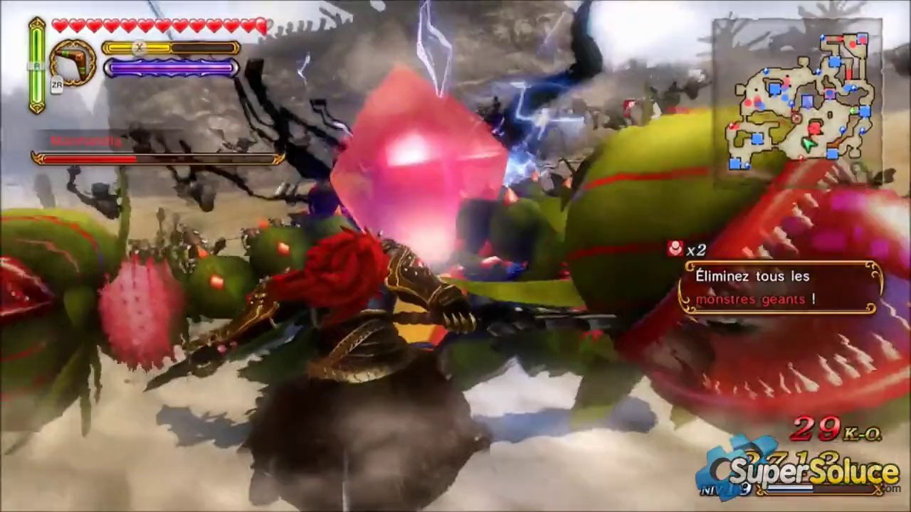 Soluce Hyrule Warriors - Mission 14 - Boss Les Monstre Géants