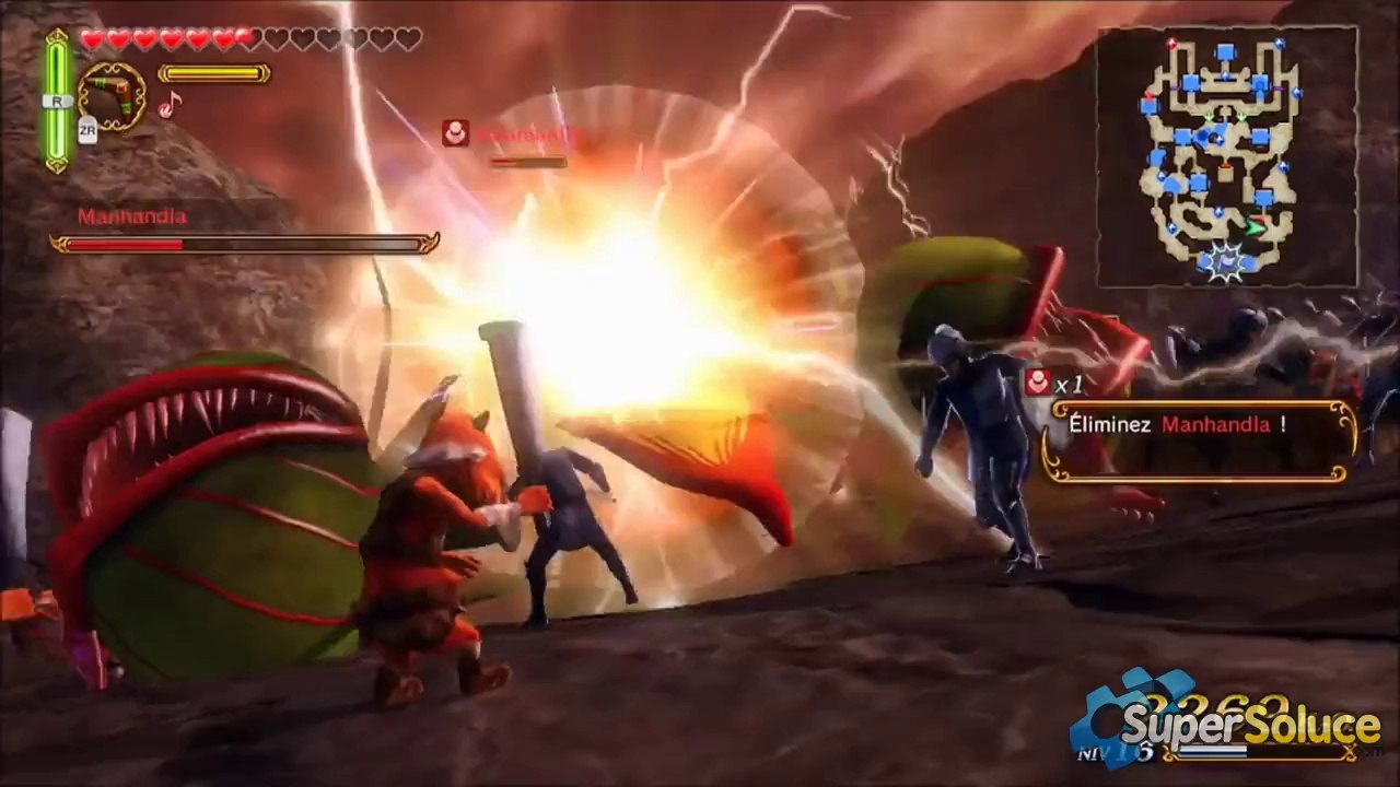 Soluce Hyrule Warriors - Mission 4 - Boss Manhandla