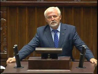Poseł Ryszard Zbrzyzny - Wystąpienie z dnia 24 wrze�nia 2014 roku.