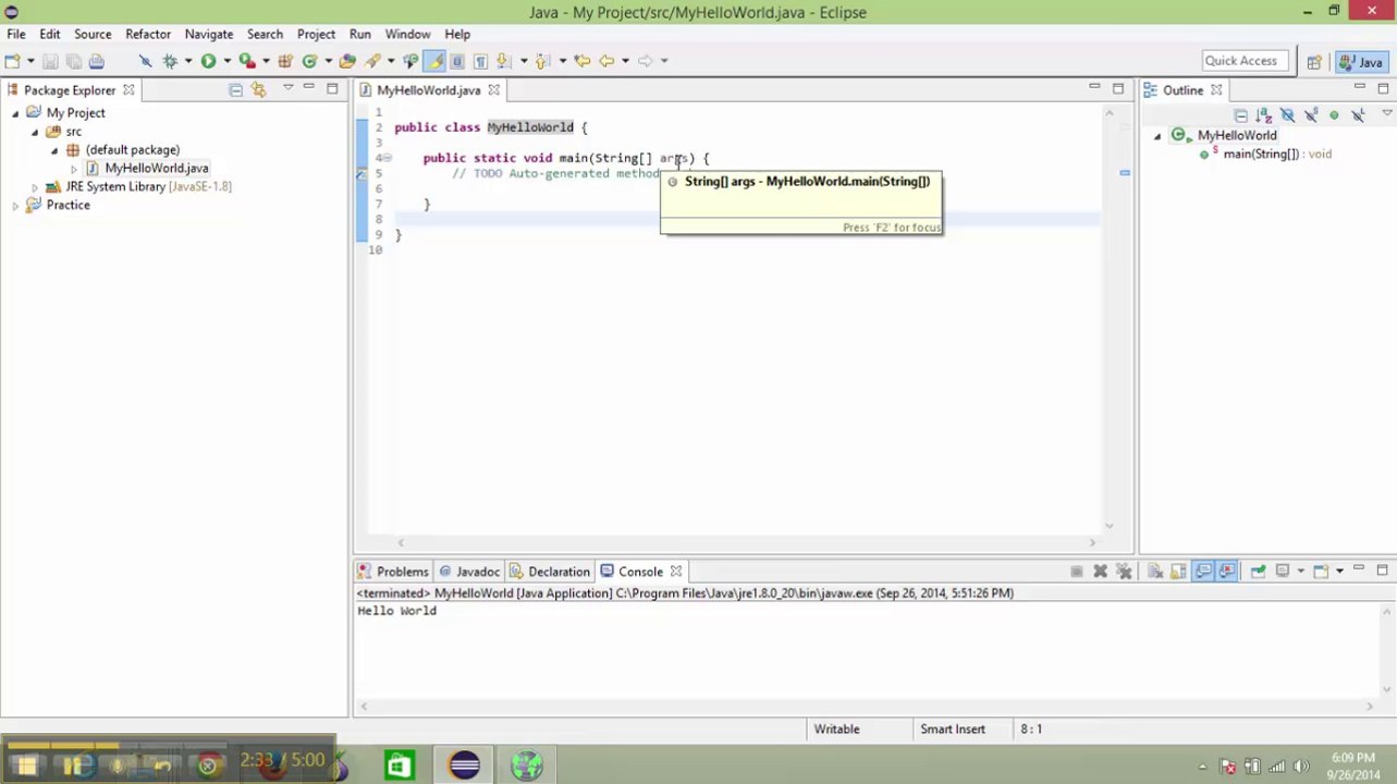 JavaUrduTutorial - HelloWorld