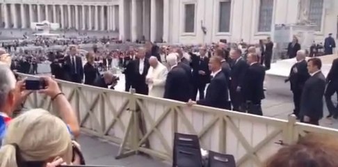 Papa Francesco pallina da baseball