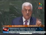 Debemos reconstruir lo destruido por la ocupación israelí: Abbas