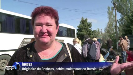 Ukraine: à Ouspenka, les rebelles gardent la frontière ouverte