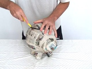 Cochon papier mâché - Vidéo Dailymotion