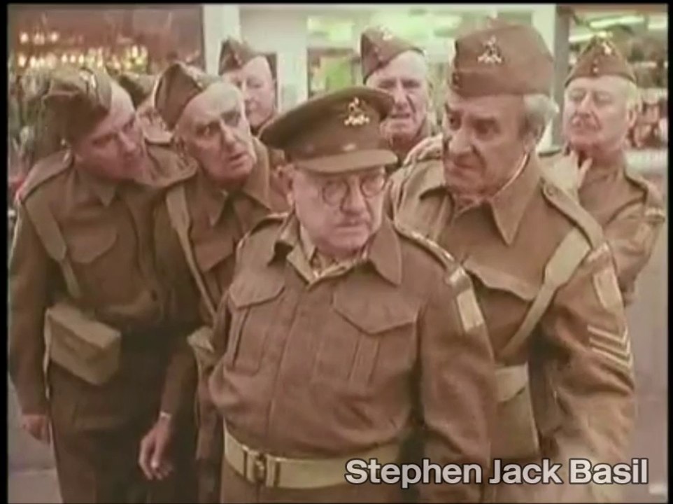 1980s Public Information Film - Dads Army, Crossing The Road