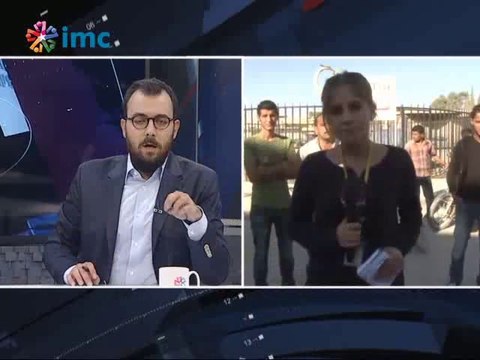 İMC muhabiri Halime Aktürk Kobani'ye gitti, kentin nabzını tuttu