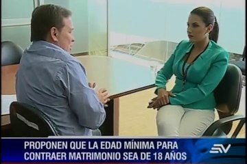 Plantean modificar edad para contraer matrimonio civil