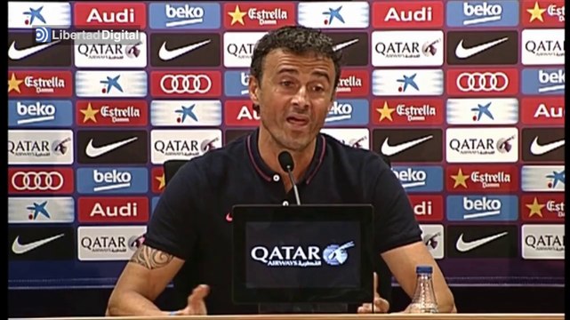 Luis Enrique: ¿Luis Suárez gordo? Está en su peso, controlado al milímetro