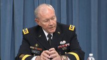 U.S. military chief says airstrikes are disrupting Islamic militants