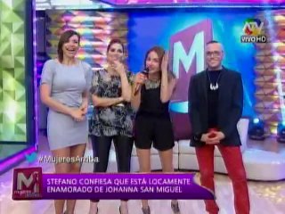 Habla el joven que fue 'ampayado' besando a Johanna San Miguel