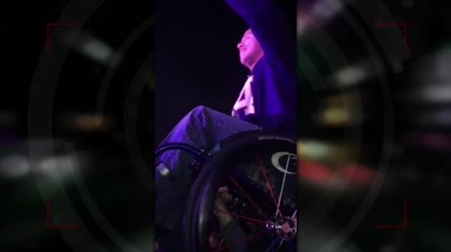 Wheelchair-Bound Fan Crowd Surfs At Kanye West Show
