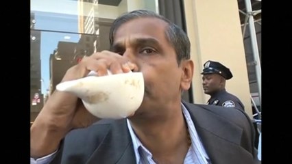 India’s Modi welcomed in New York on splashy U.S. visit