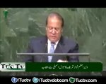 Tuctv - Prime Minister of Pakistan Muhammad Nawaz Sharif Address To United Nation Assembly