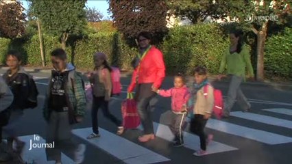 Pédibus : en marche vers l'école... (Chantonnay)