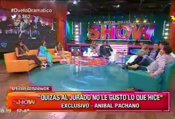 Paula en Este es el Show 3 - 26 de Septiembre