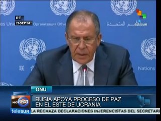 Rusia dispuesta a hacer lo posible en favor del diálogo en Ucrania
