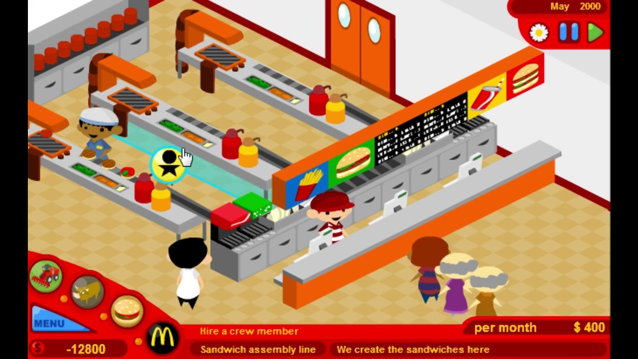 McDonald's Video Game Let's Play / PlayThrough / WalkThrough Part