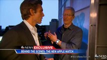 ABC News’ David Muir’s Exclusive Backstage Interview With Apple CEO Tim Cook