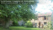 A vendre - maison - CHAUMONT EN VEXIN (60240) - 4 pièces - 110m²