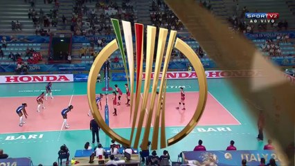 JAPAN 3X0 CUBA SET 1 - VOLLEYBALL WOMEN'S WORLD CHAMPIONSHIP ITALY 2014