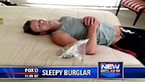 Burglar Falls Asleep During Robbery