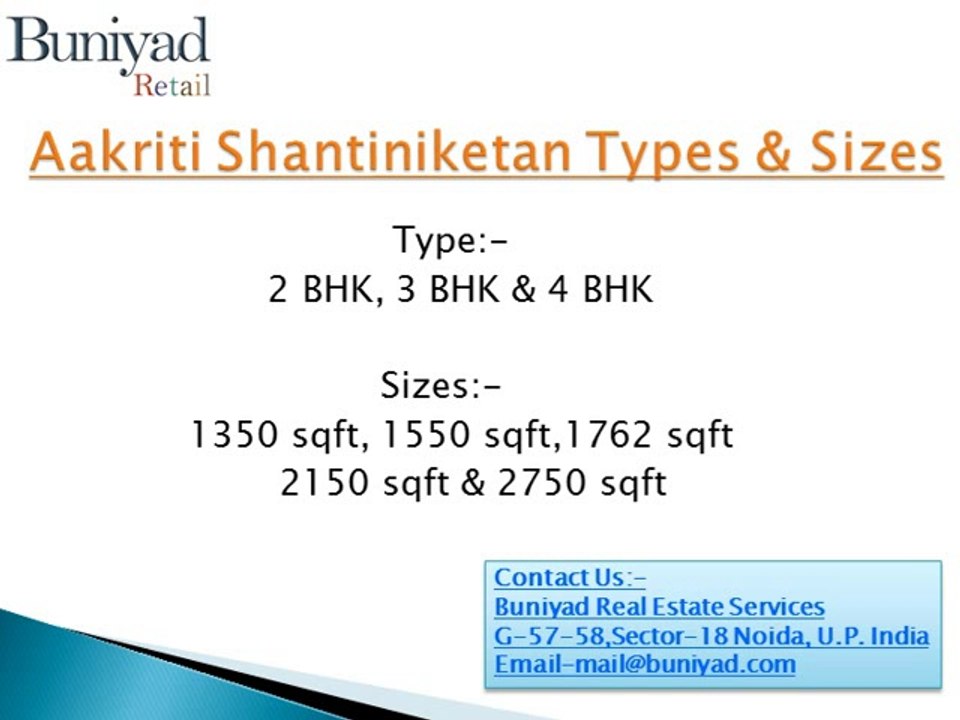 Aakriti Shantiniketan Noida