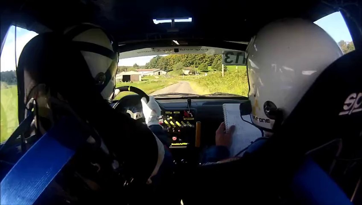 ES2 rallye vosgien 2014 equipage FAIVRE/NIKLAUS