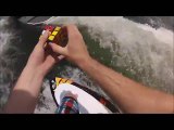 Résoudre un Rubiks cube en wake board