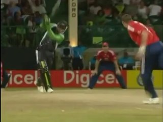 Chris Gayle and Andre Fletcher Fireworks vs England