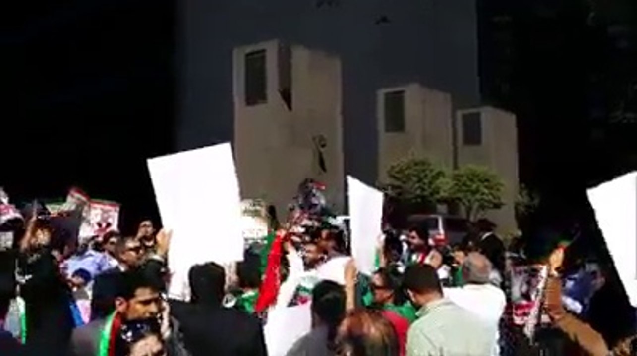PTI Made Another World Record of Protest Against Rigged PM In New York City