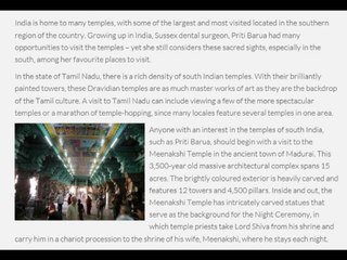 The Favourite Destinations of Priti Barua – Temples of South India