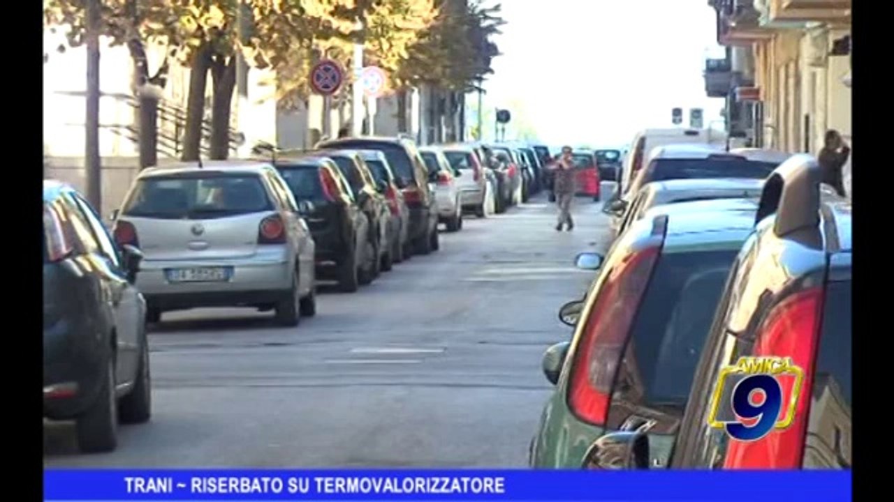 TRANI | Riserbato su ipotesi termovalorizzatore