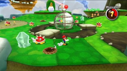 Super Mario Galaxy 2 - Monde 1 - Nid de Yoshi : Des Hériss qui Hérissent